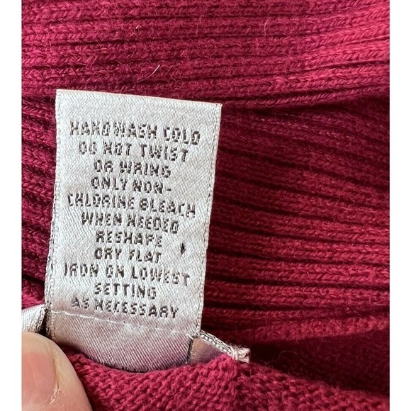 Chico's Travelers Cardigan Duster Size 2/Large Pink Rayon Knit Short Sleeves - Picture 6 of 8